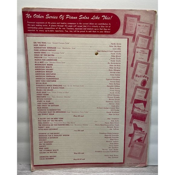 Kiddie Kapers Vintage Piano Sheet Music Miller Piano Solos Nat Shilkret 1928 - Picture 2 of 5